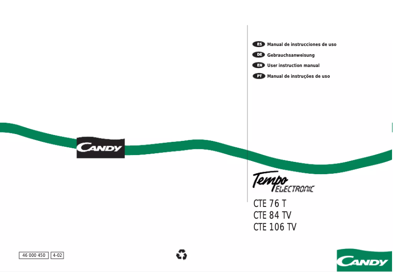 Imagen de la primera página del manual del dispositivo LBCTE106TVES