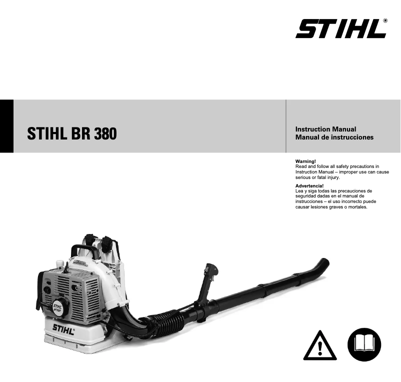 Página 1 del manual Manual de usuario Stihl BR 380