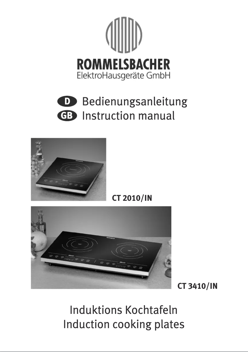 Imagen de la primera página del manual del dispositivo CT 2010