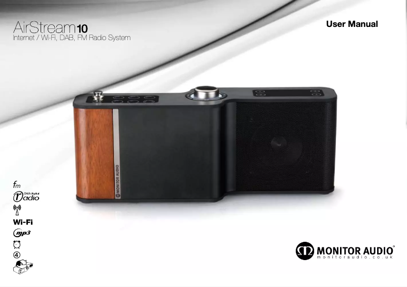 Página 1 del manual Manual de usuario Monitor Audio AirStream 10