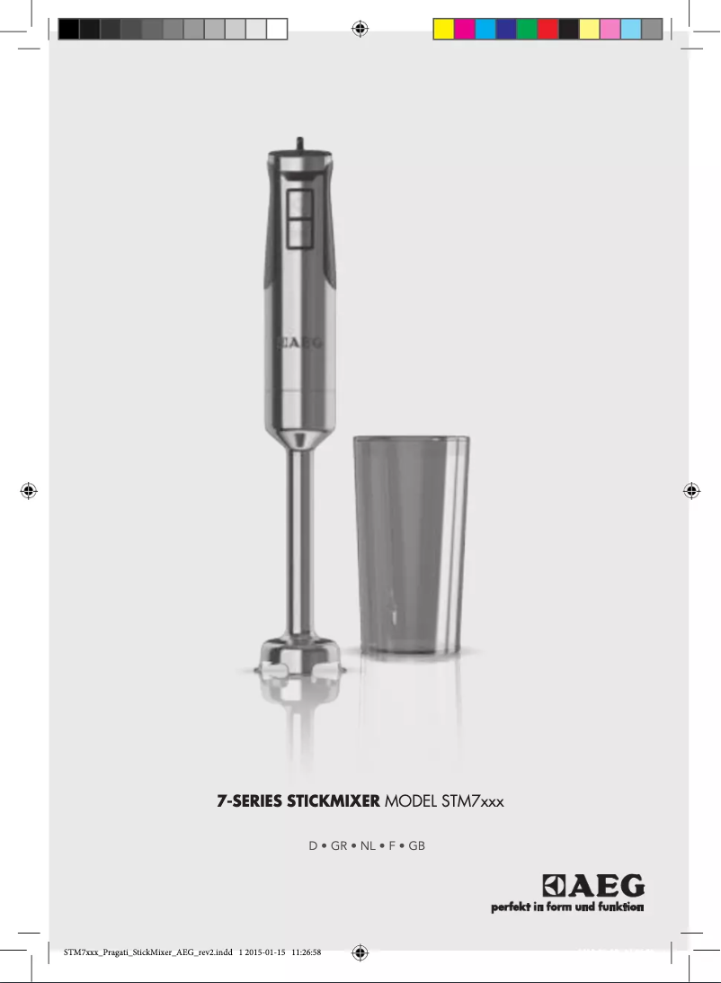 Página nº 1 - Manual de usuario AEG STM7500S