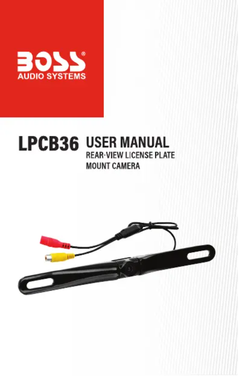 Página 1 del manual Manual de usuario Boss LPCB36