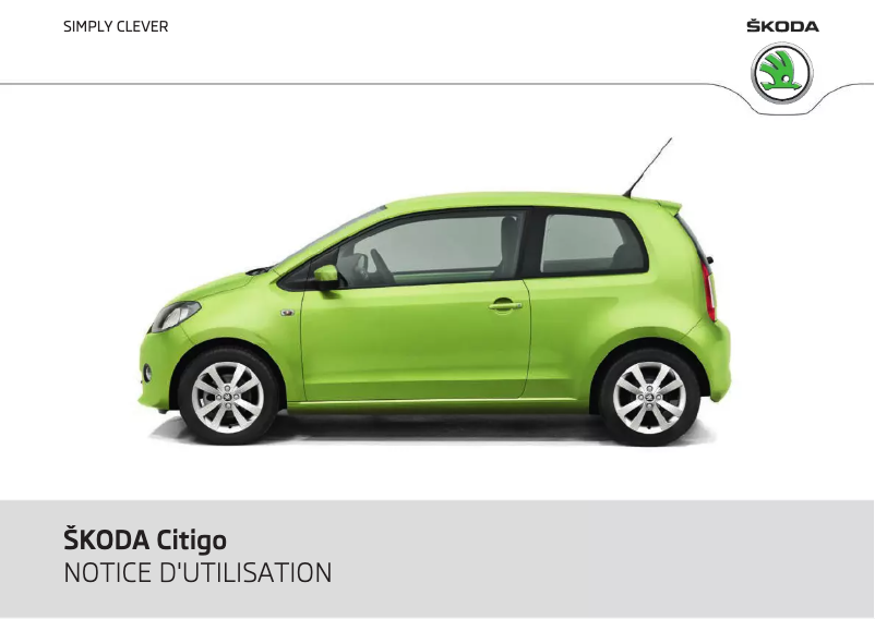 Imagen de la primera página del manual del dispositivo Citigo (2012)