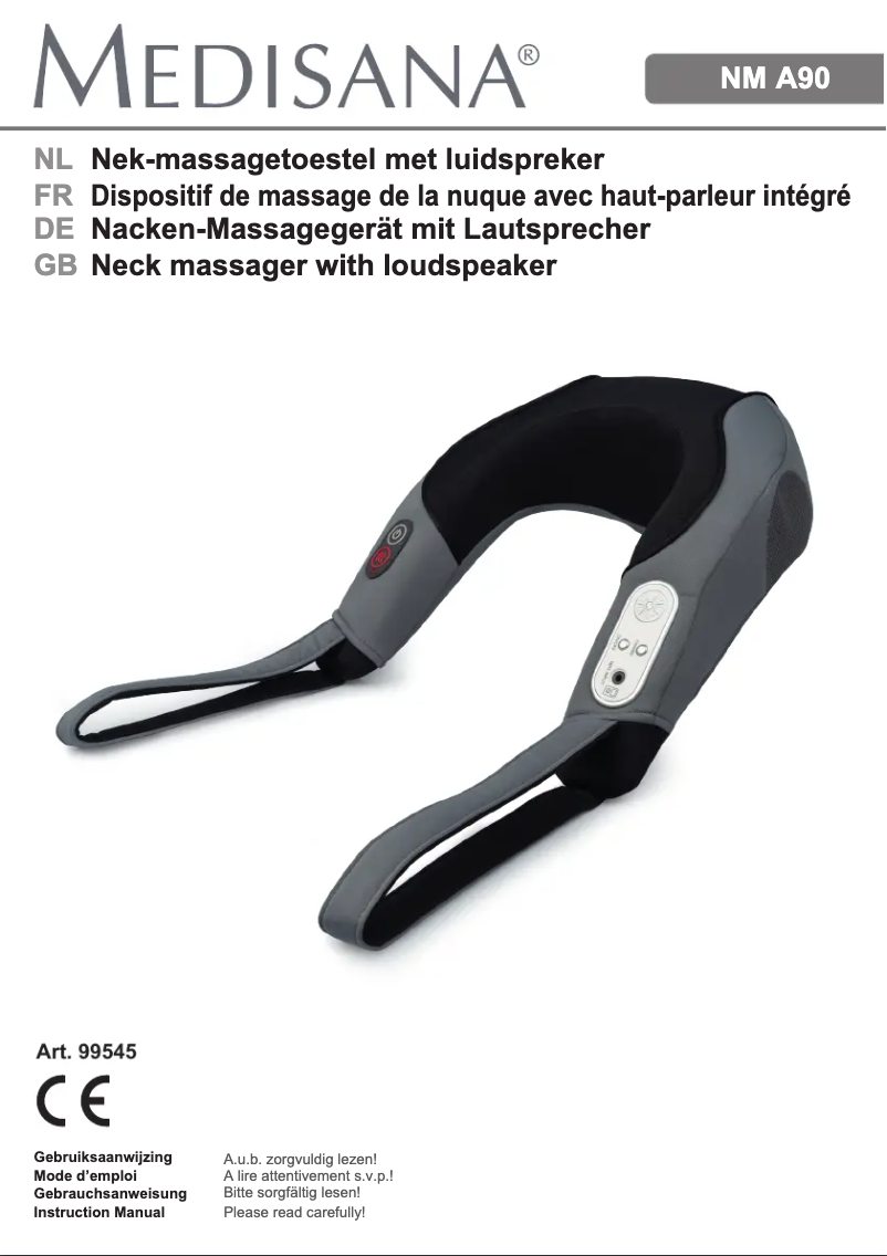 Imagen de la primera página del manual del dispositivo NM A90