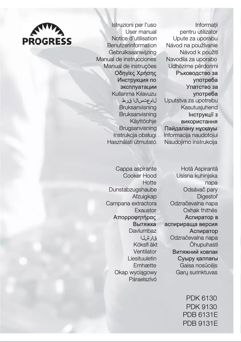 Imagen de la primera página del manual del dispositivo PDK9130