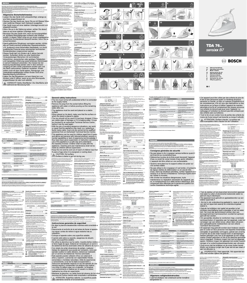 Página 1 del manual Manual de usuario Bosch Sensixx B4 eco TDA7647