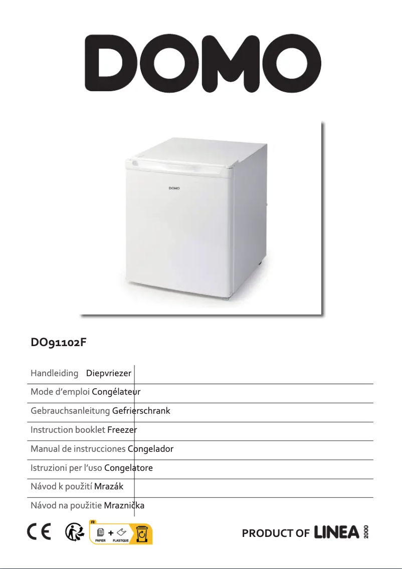 Imagen de la primera página del manual del dispositivo DO91102F