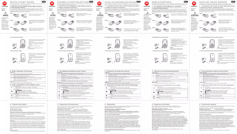 Página nº 1 - Manual de usuario Motorola MBP 24