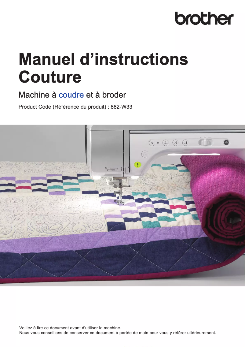 Página 1 del manual Manual de usuario Brother Innov-is XP3