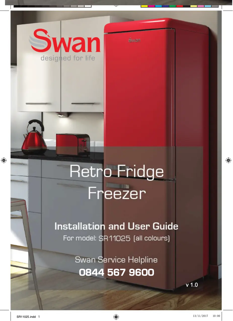 Imagen de la primera página del manual del dispositivo SR11025BN