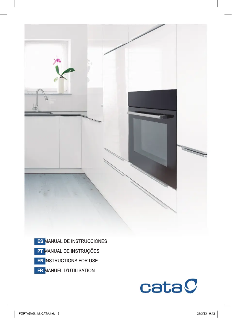 Página 1 del manual Manual de usuario CATA MDS 8007 WH