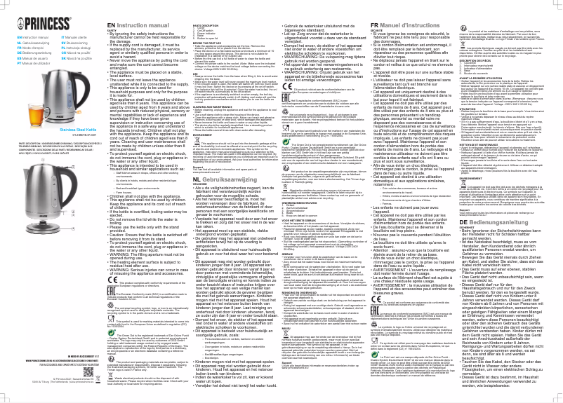 Imagen de la primera página del manual del dispositivo 236018