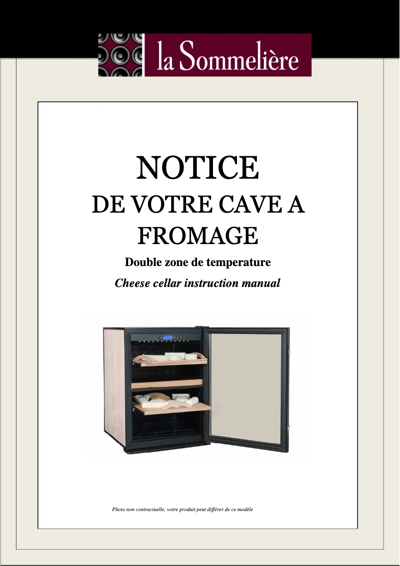 Imagen de la primera página del manual del dispositivo CAF50N