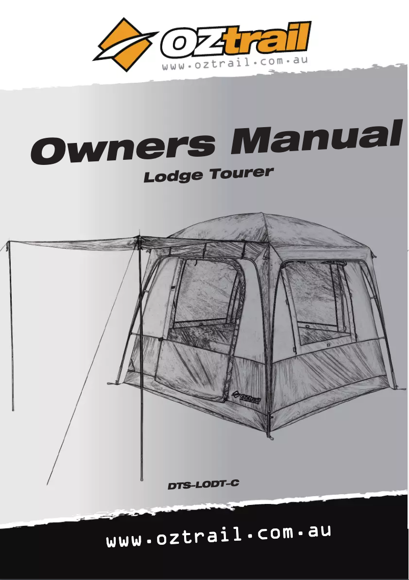 Imagen de la primera página del manual del dispositivo Lodge Tourer
