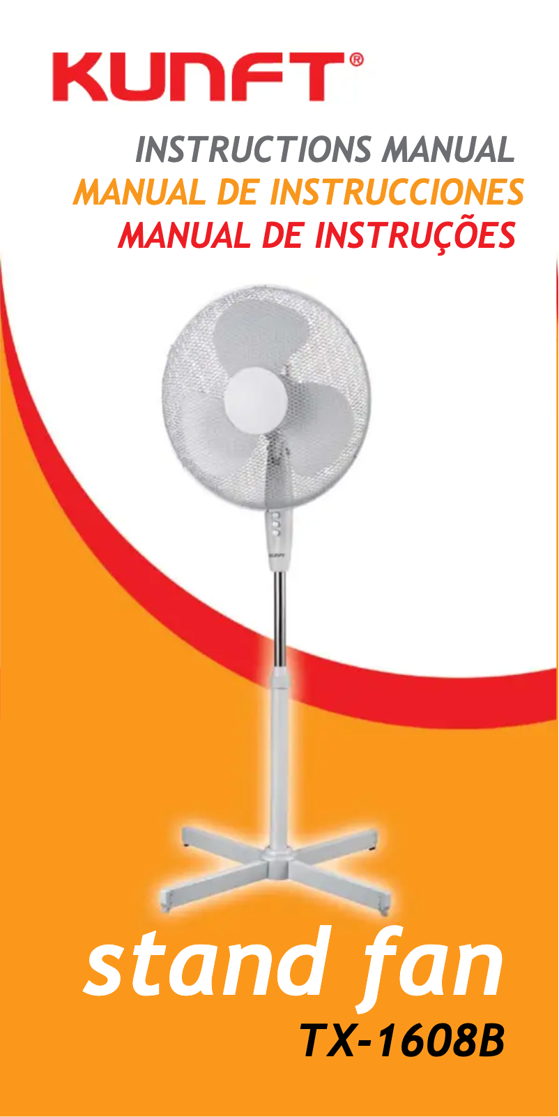 Página 1 del manual Manual de usuario Kunft TX-1608B