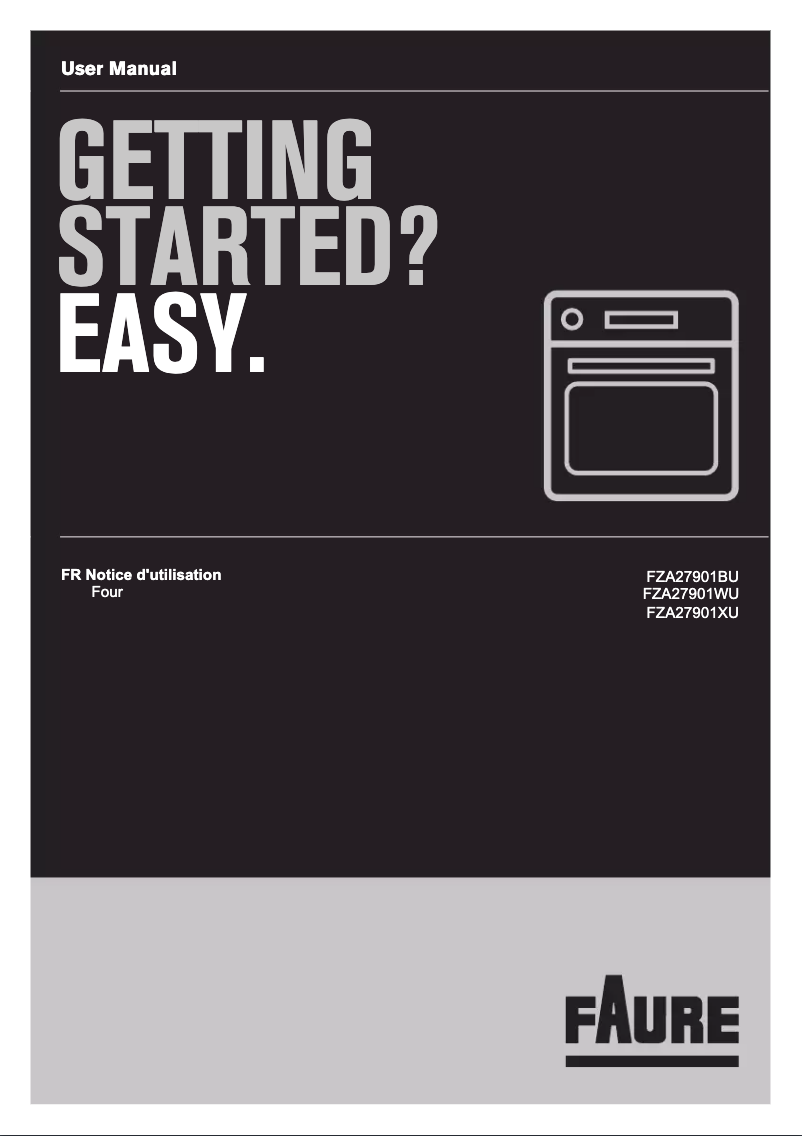 Página nº 1 - Manual de usuario Faure FZA27901WU