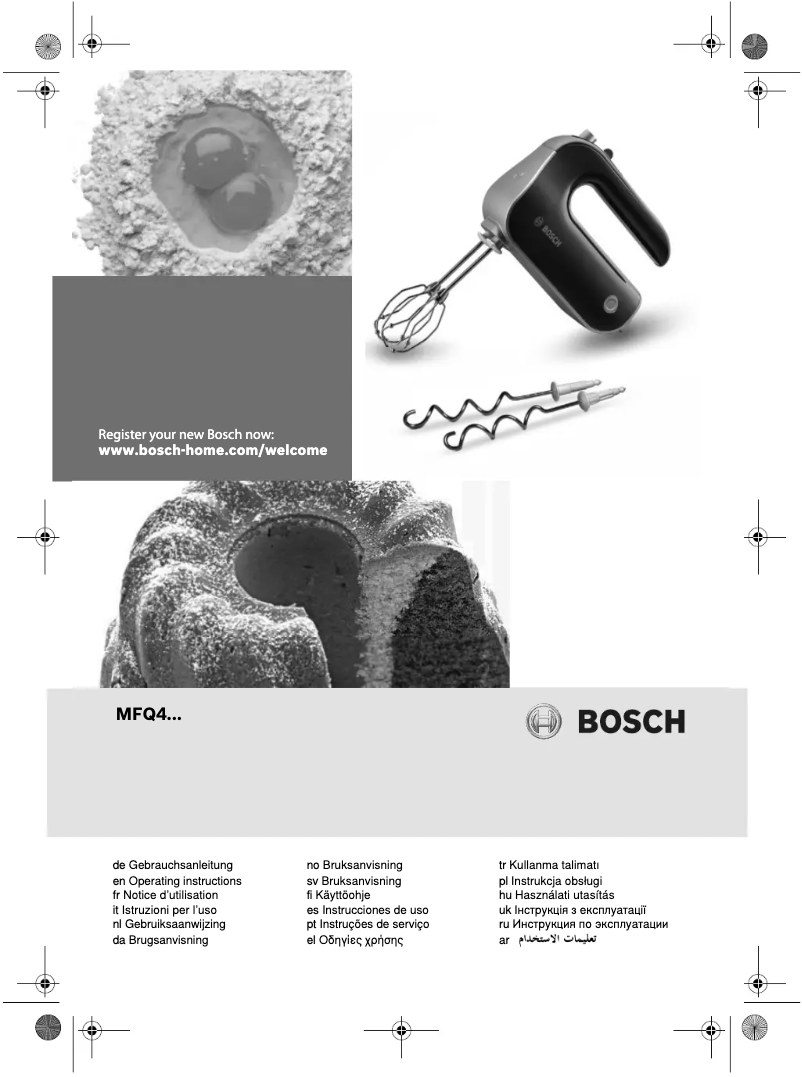 Página nº 1 - Ficha técnica Bosch MFQ40303