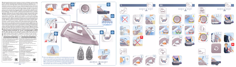 Imagen de la primera página del manual del dispositivo EasyGliss FV3950C0