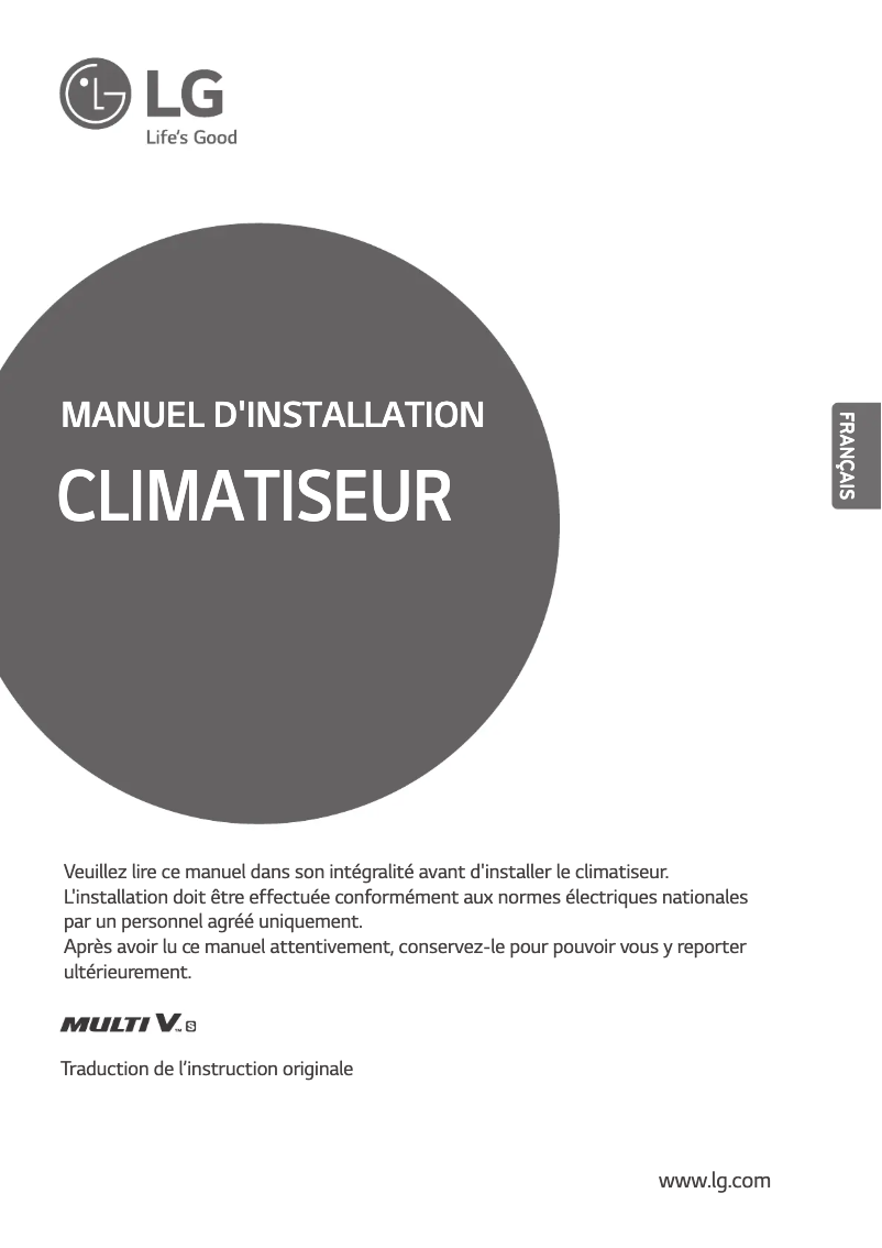 Imagen de la primera página del manual del dispositivo ARUN040LSS0