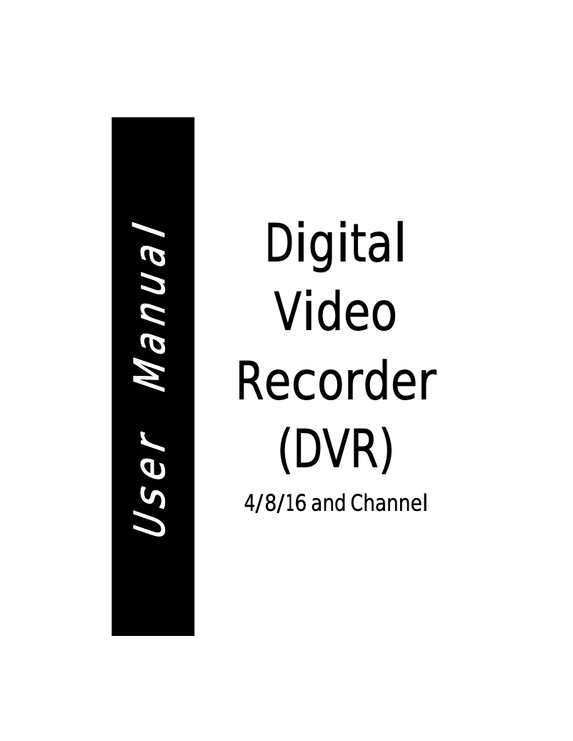 Imagen de la primera página del manual del dispositivo CDR0820