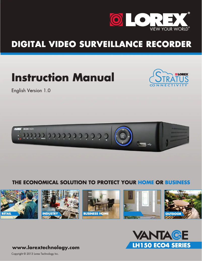 Imagen de la primera página del manual del dispositivo LH1581001