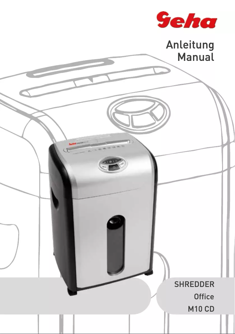 Página 1 del manual Manual de usuario Geha Office M10 CD