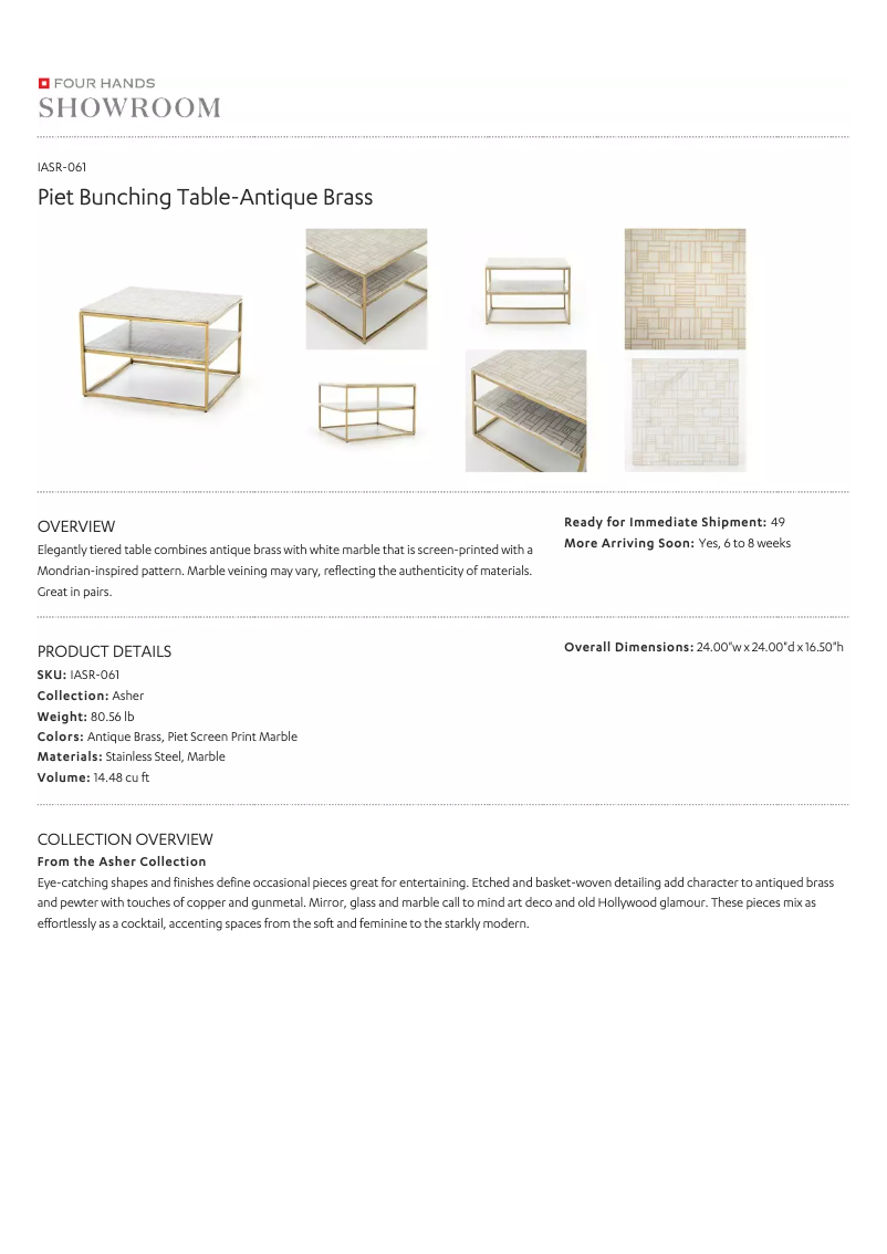 Página 1 del manual Manual de usuario Four Hands IASR-061