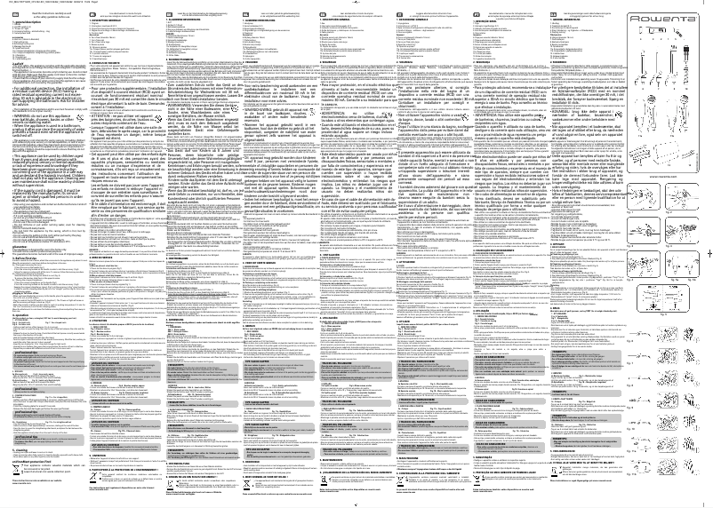Página nº 1 - Manual de usuario Rowenta CF4132