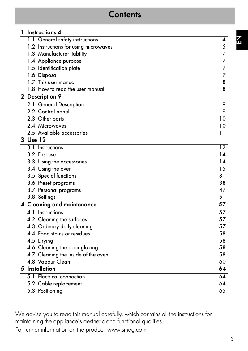 Imagen de la primera página del manual del dispositivo SFA4104MCS