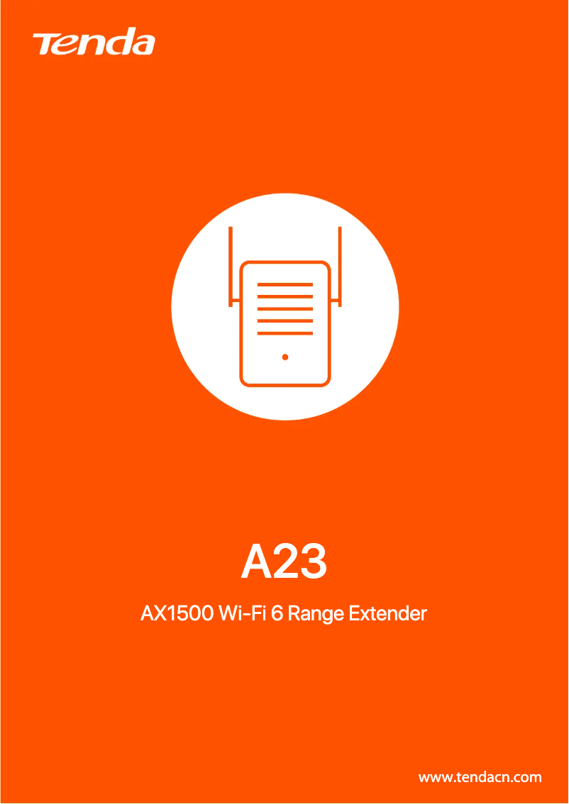 Imagen de la primera página del manual del dispositivo A23