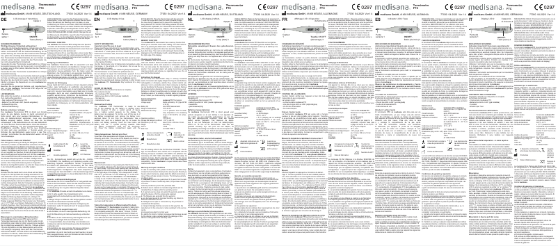 Imagen de la primera página del manual del dispositivo FTC