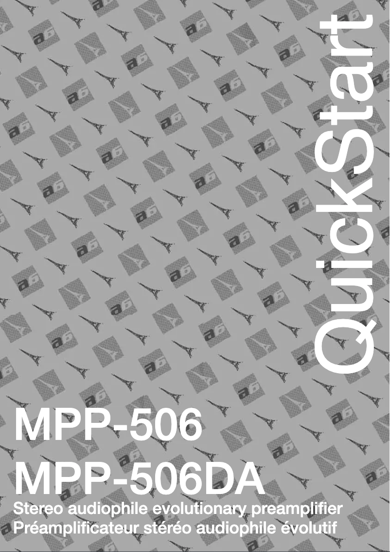 Página 1 del manual Manual de usuario Advance Acoustic MPP 506