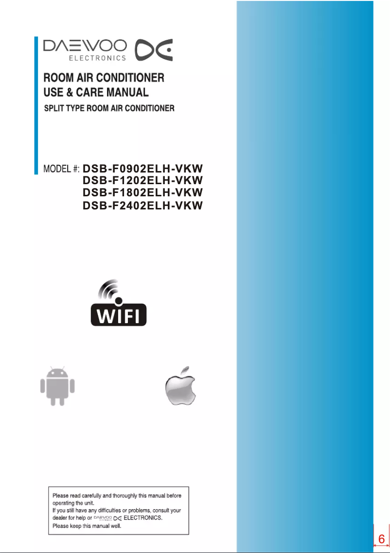 Imagen de la primera página del manual del dispositivo DSB-F1802ELH-VKW