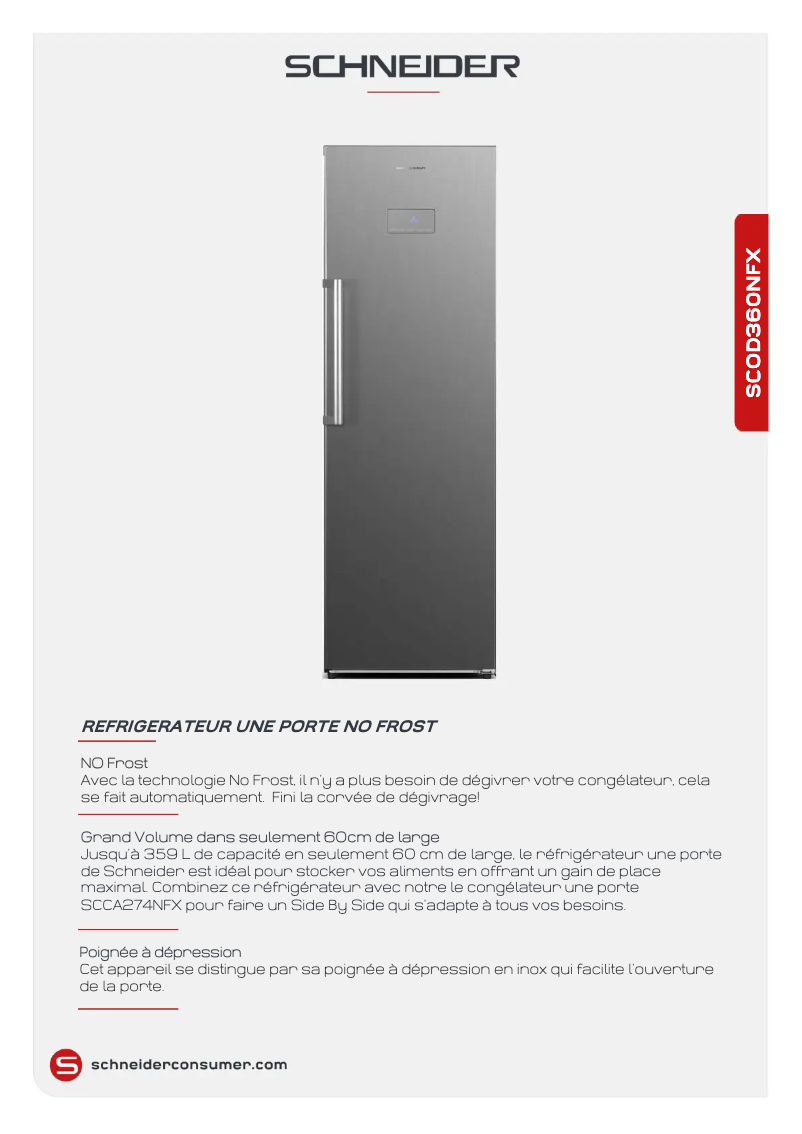 Imagen de la primera página del manual del dispositivo SCOD360NFX