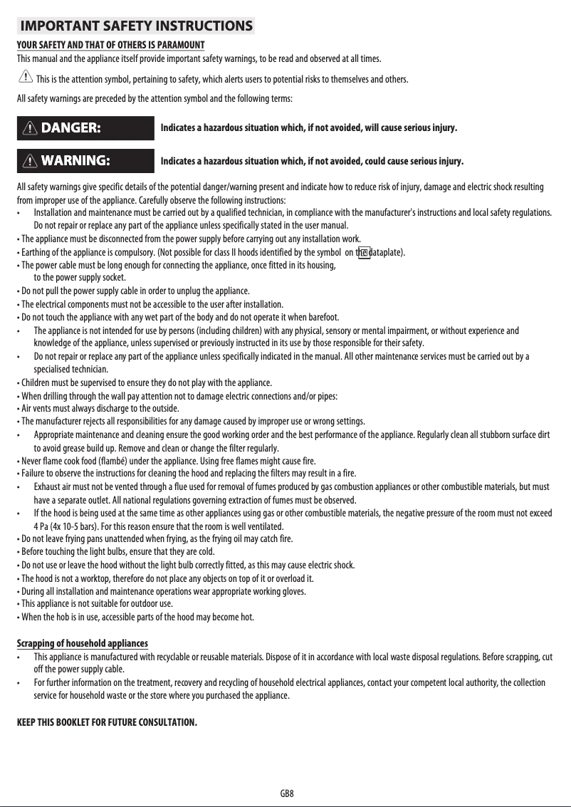 Imagen de la primera página del manual del dispositivo AKR 469 WH