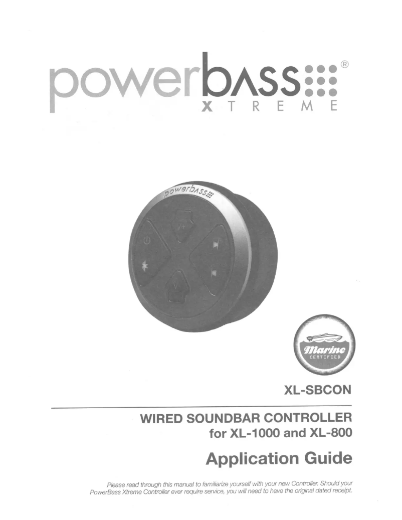 Imagen de la primera página del manual del dispositivo XL-SBCON