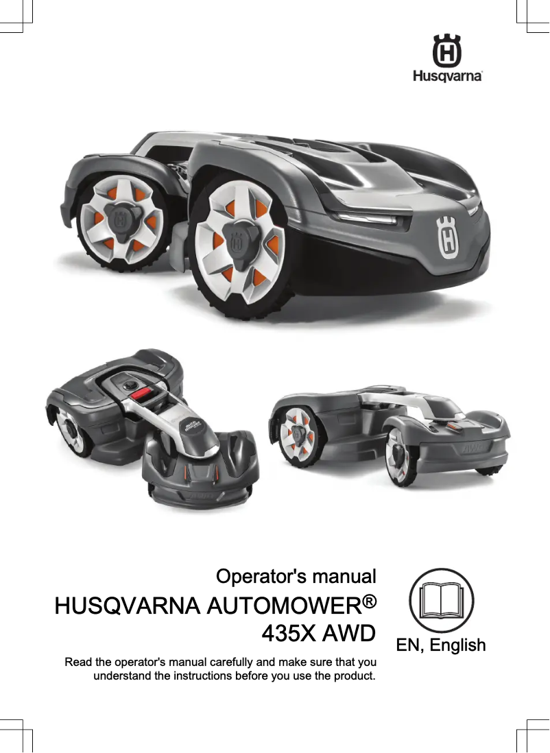 Página nº 1 - Manual de usuario Husqvarna Automower 230 ACX
