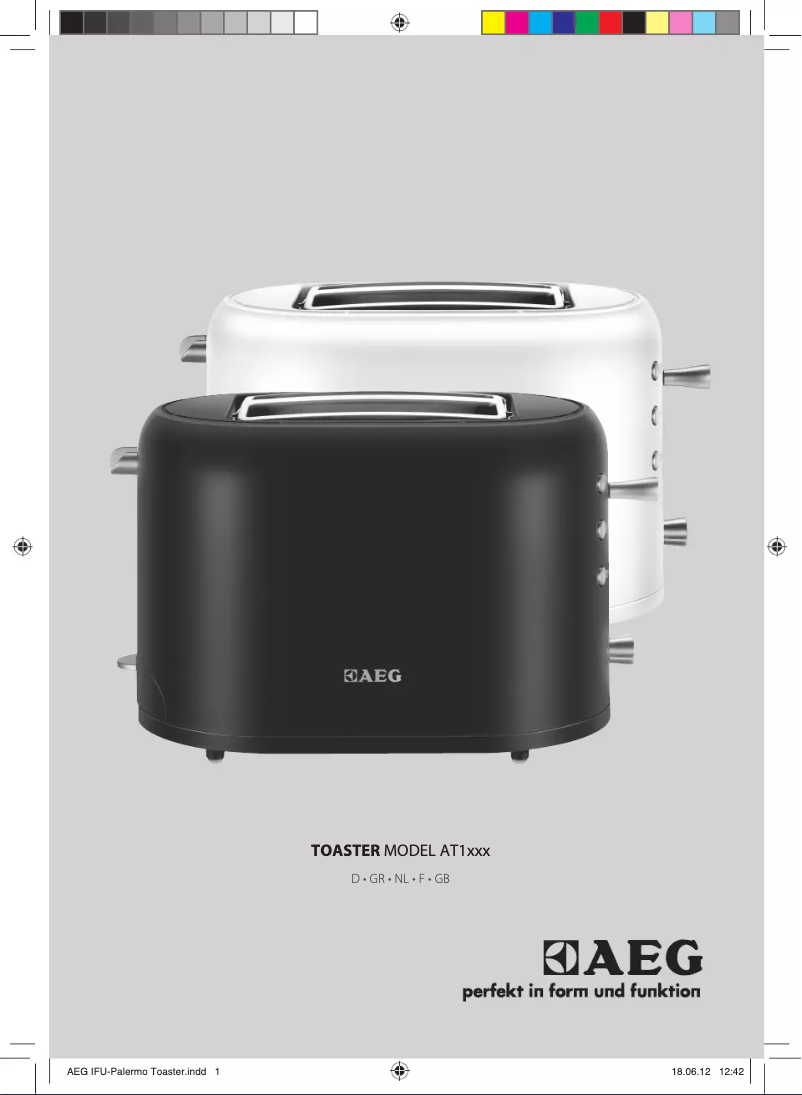 Imagen de la primera página del manual del dispositivo AT1250