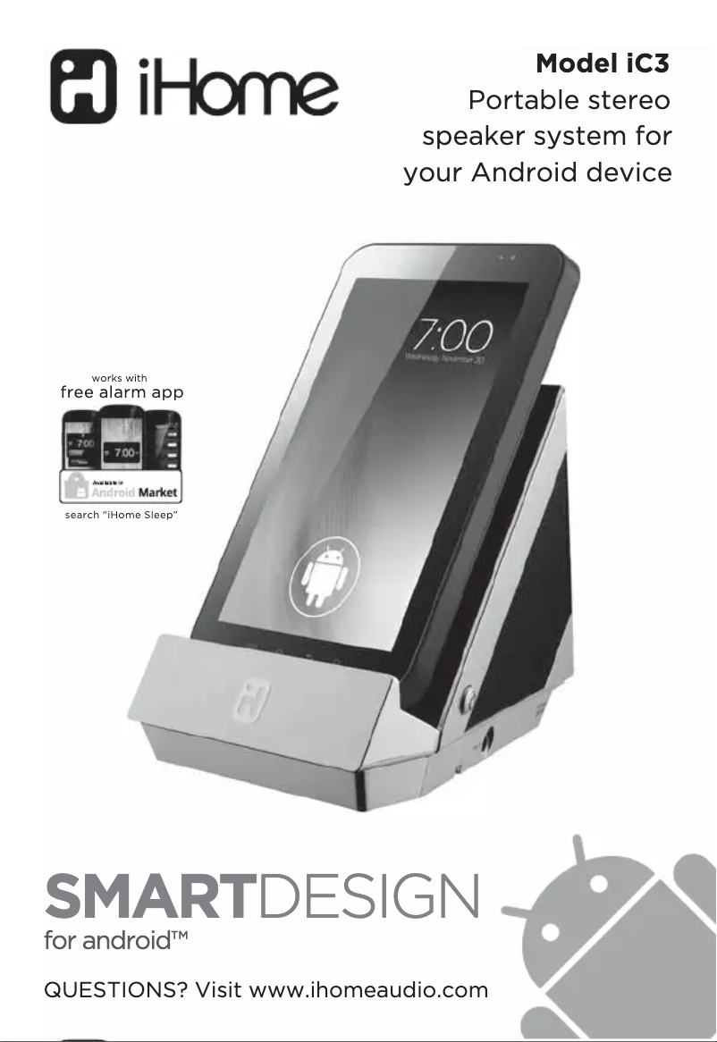 Imagen de la primera página del manual del dispositivo iC3