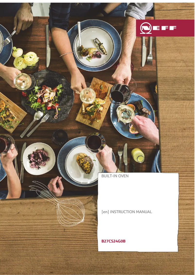 Página 1 del manual Manual de usuario Neff B27CS24G0B