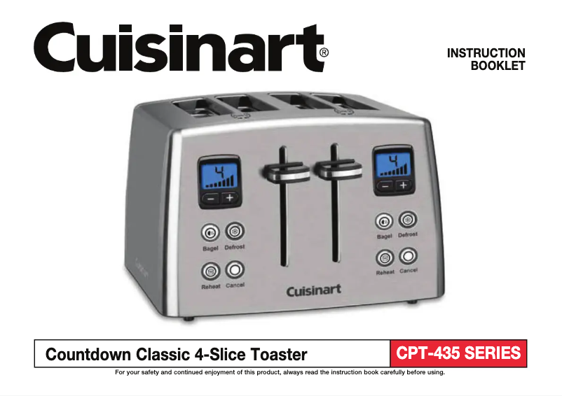 Imagen de la primera página del manual del dispositivo Countdown Classic CPT-435