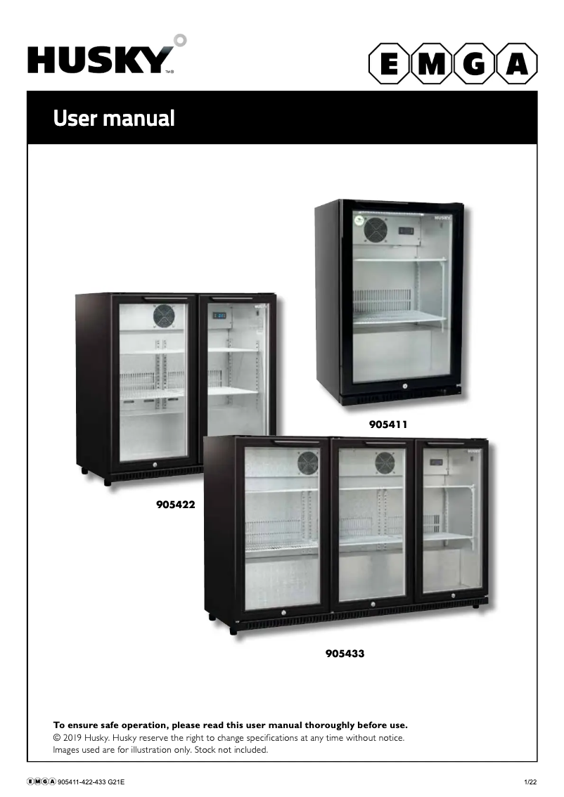 Imagen de la primera página del manual del dispositivo 905422