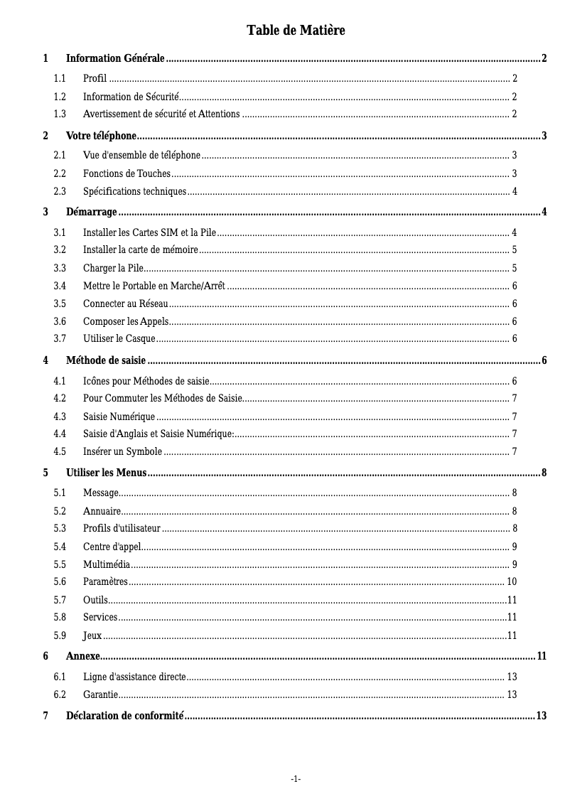 Página 1 del manual Manual de usuario Switel M15D