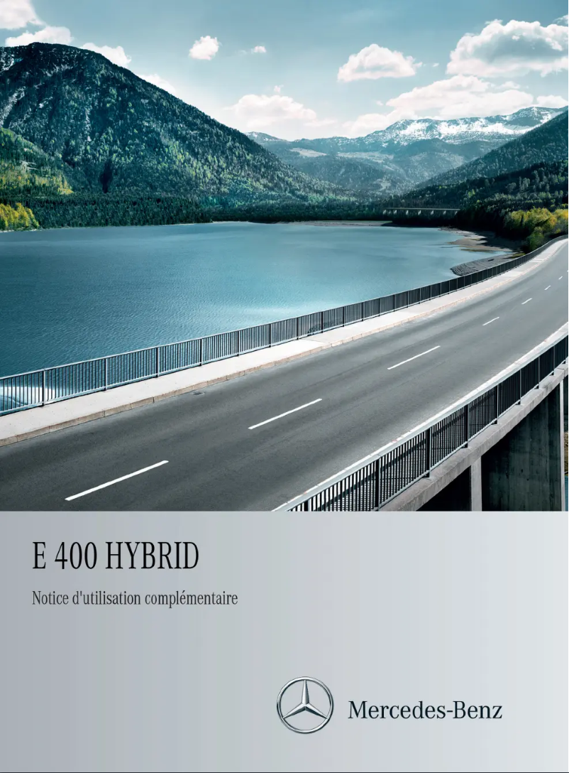 Página 1 del manual Manual de usuario Mercedes-Benz E-Class Hybrid (2014)