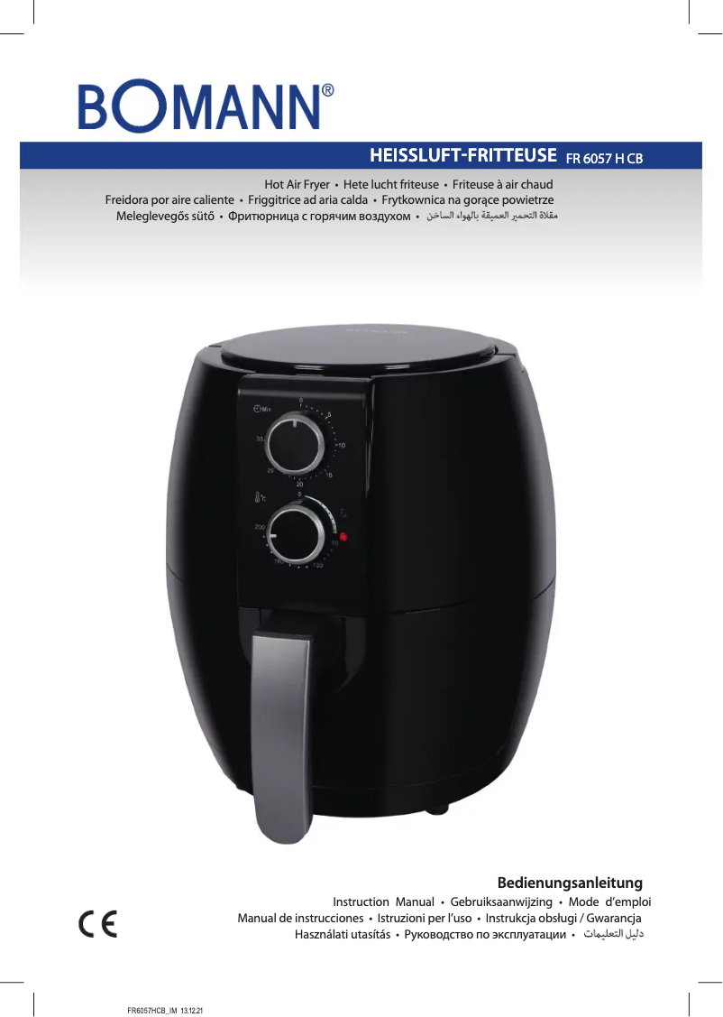 Imagen de la primera página del manual del dispositivo FR 6057 H CB