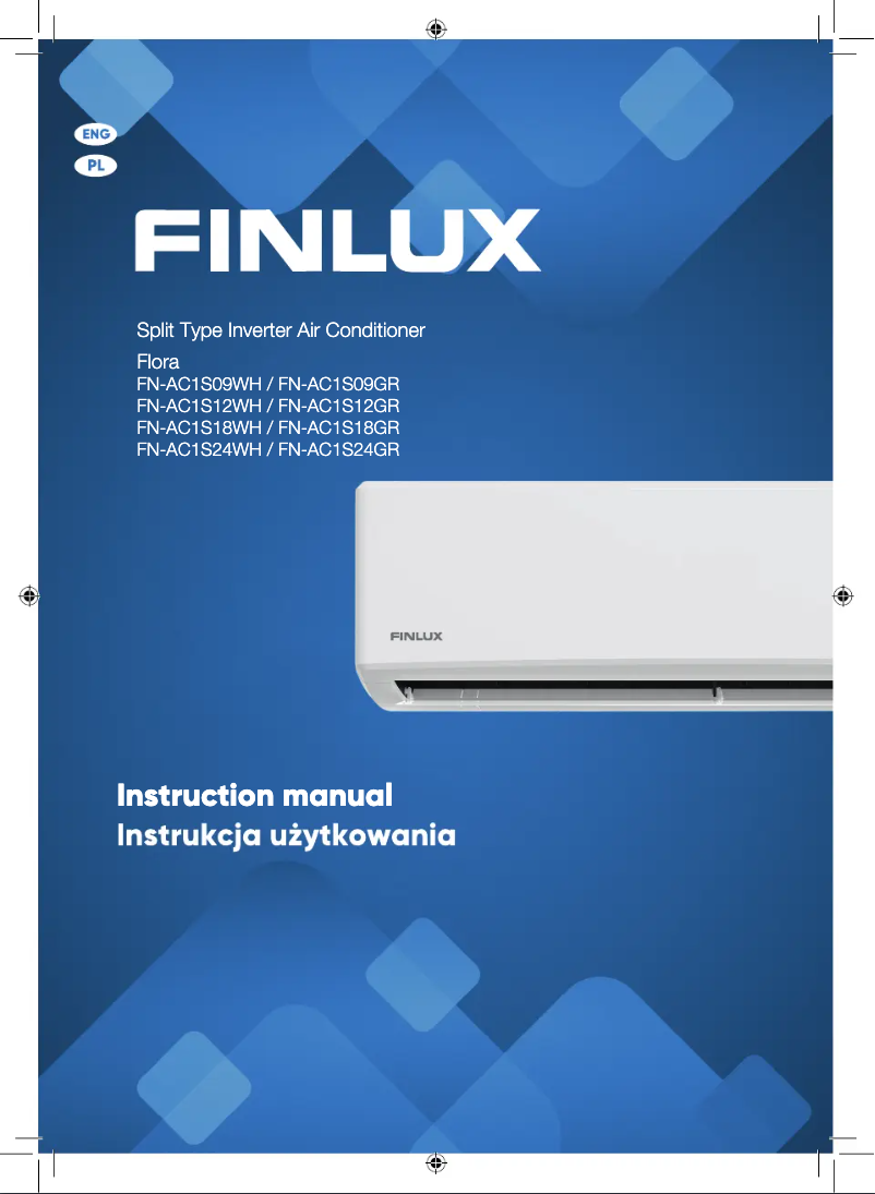 Página nº 1 - Manual de usuario Finlux FN-AC1S09WH