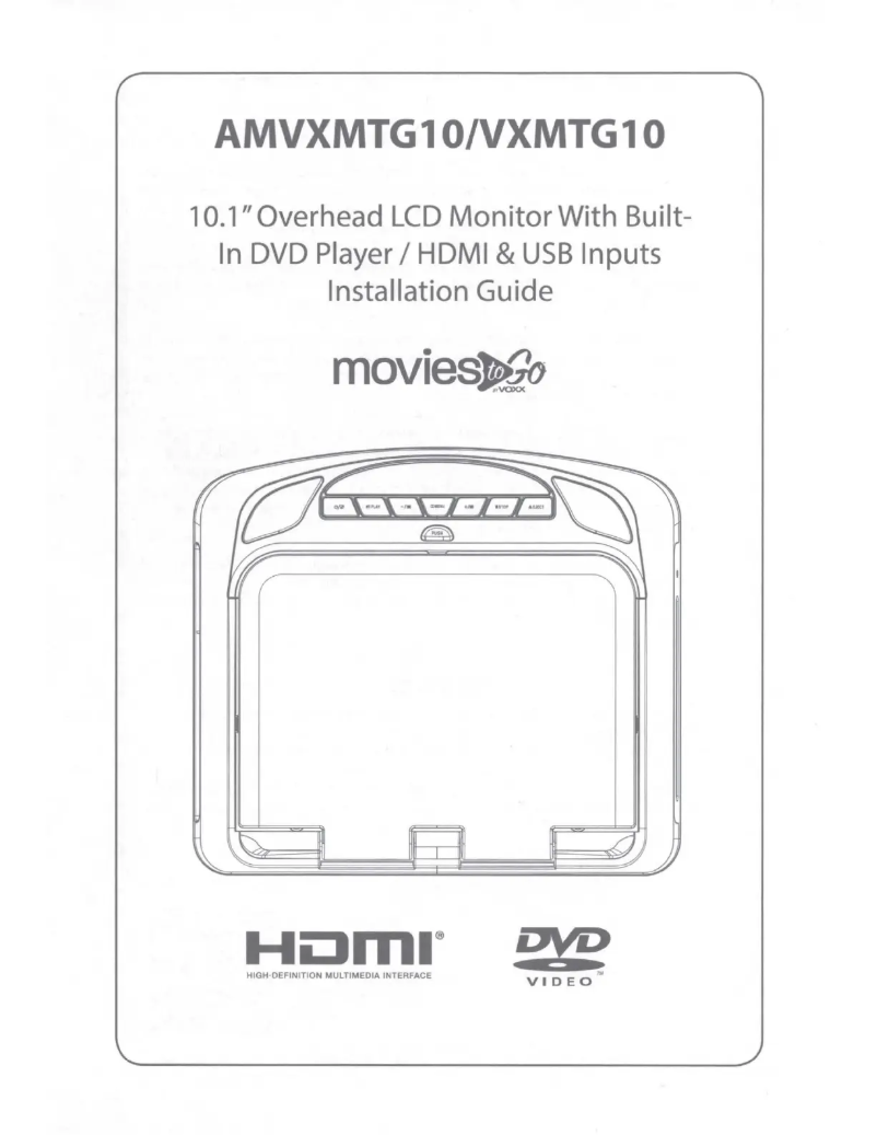 Imagen de la primera página del manual del dispositivo VXMTG10