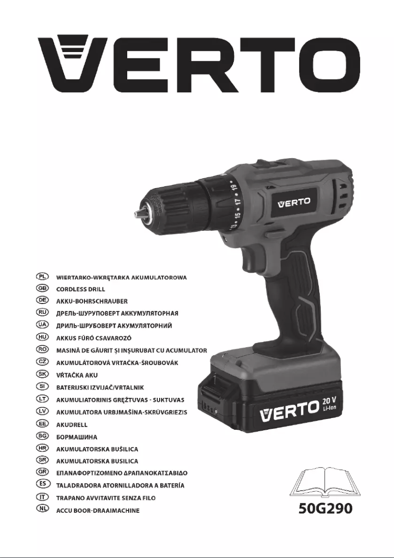 Página 1 del manual Manual de usuario Verto 50G290