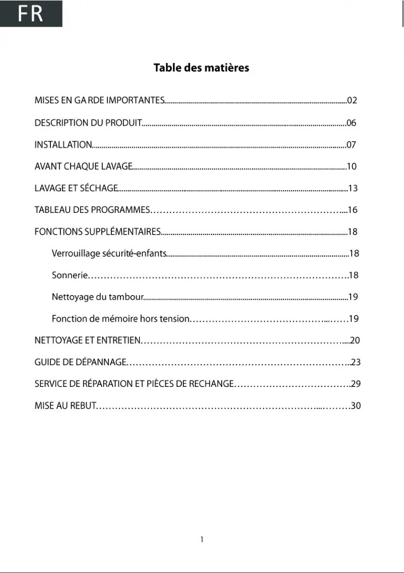 Imagen de la primera página del manual del dispositivo WDP75
