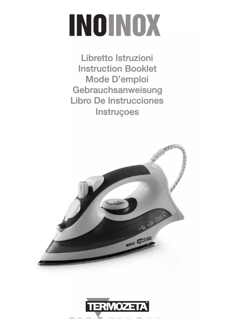 Imagen de la primera página del manual del dispositivo Ino Inox